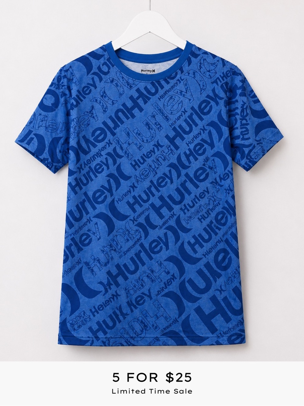 Boys Hurley T Shirt Size Large 12-13 year